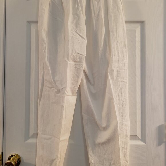 Mr. Buho white cotton pants sz M - Picture 2 of 3